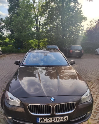 BMW Seria 5 cena 59900 przebieg: 216000, rok produkcji 2012 z Warszawa małe 497